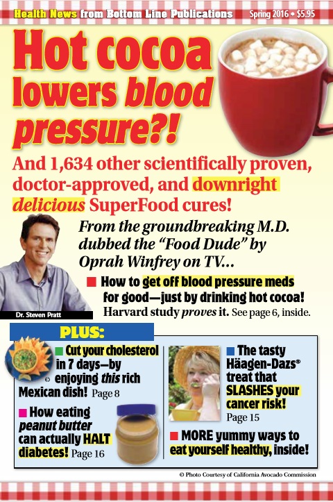“bookalog” promo for Boardroom’s Superfoods Rx book